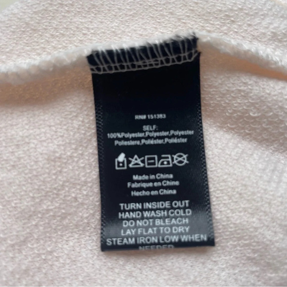 Current Air x Anthropologie Callan Cream Pullover Sherpa Hoodie 22445 - Picture 7 of 9